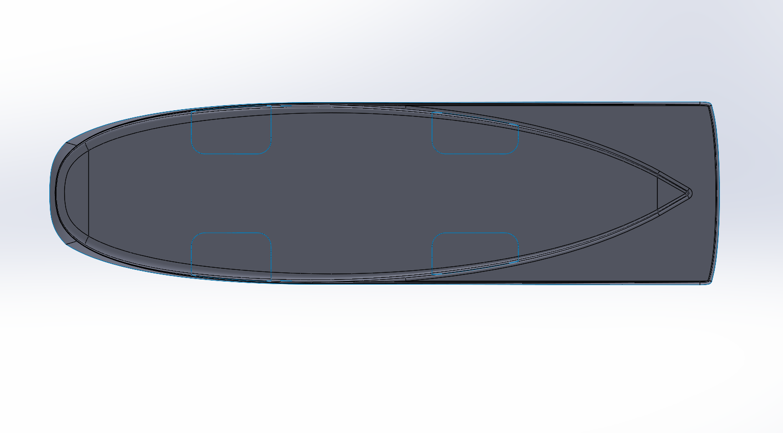 Brightside Practice Plug bottom view