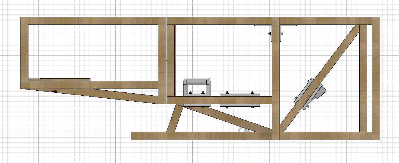 Sim Rig Frame Top View
