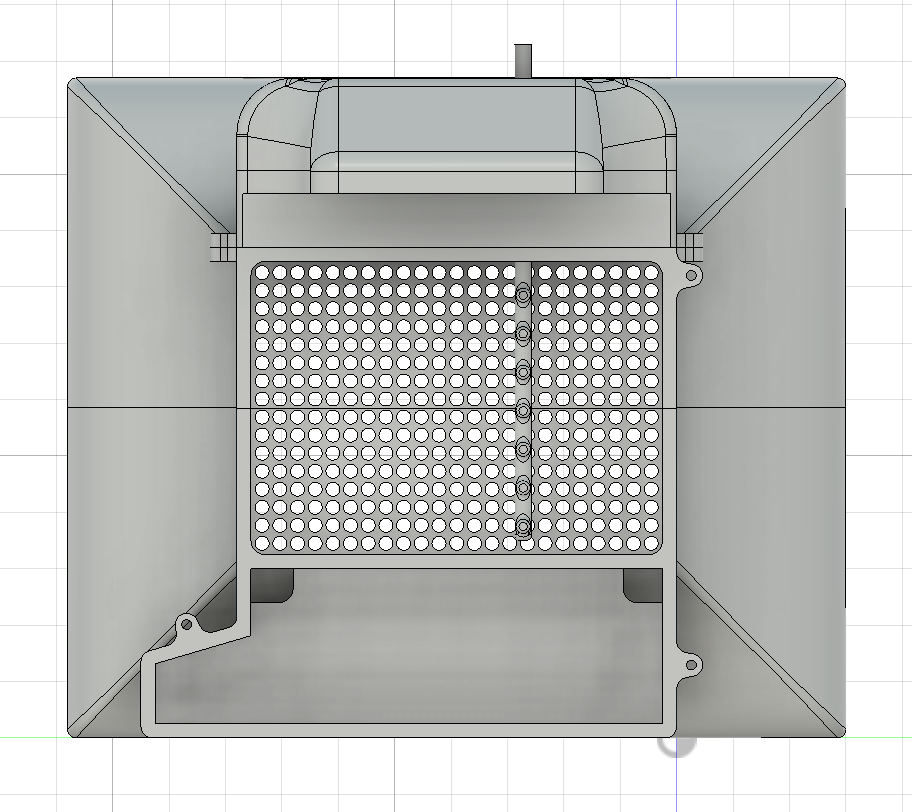 Contraction isometric view