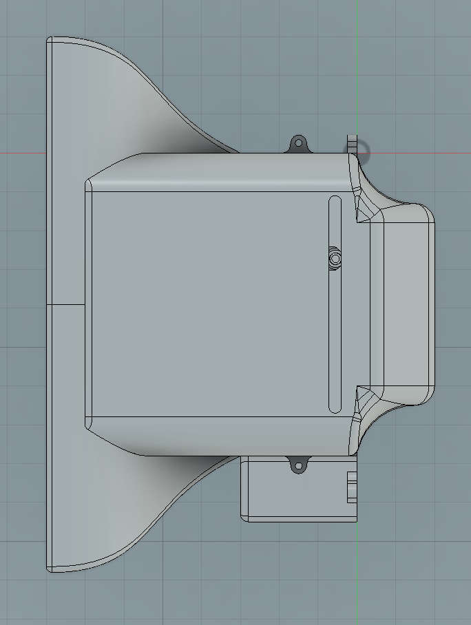 Contraction top view