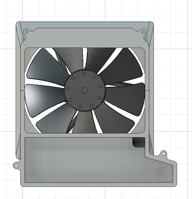 Diffusion front view