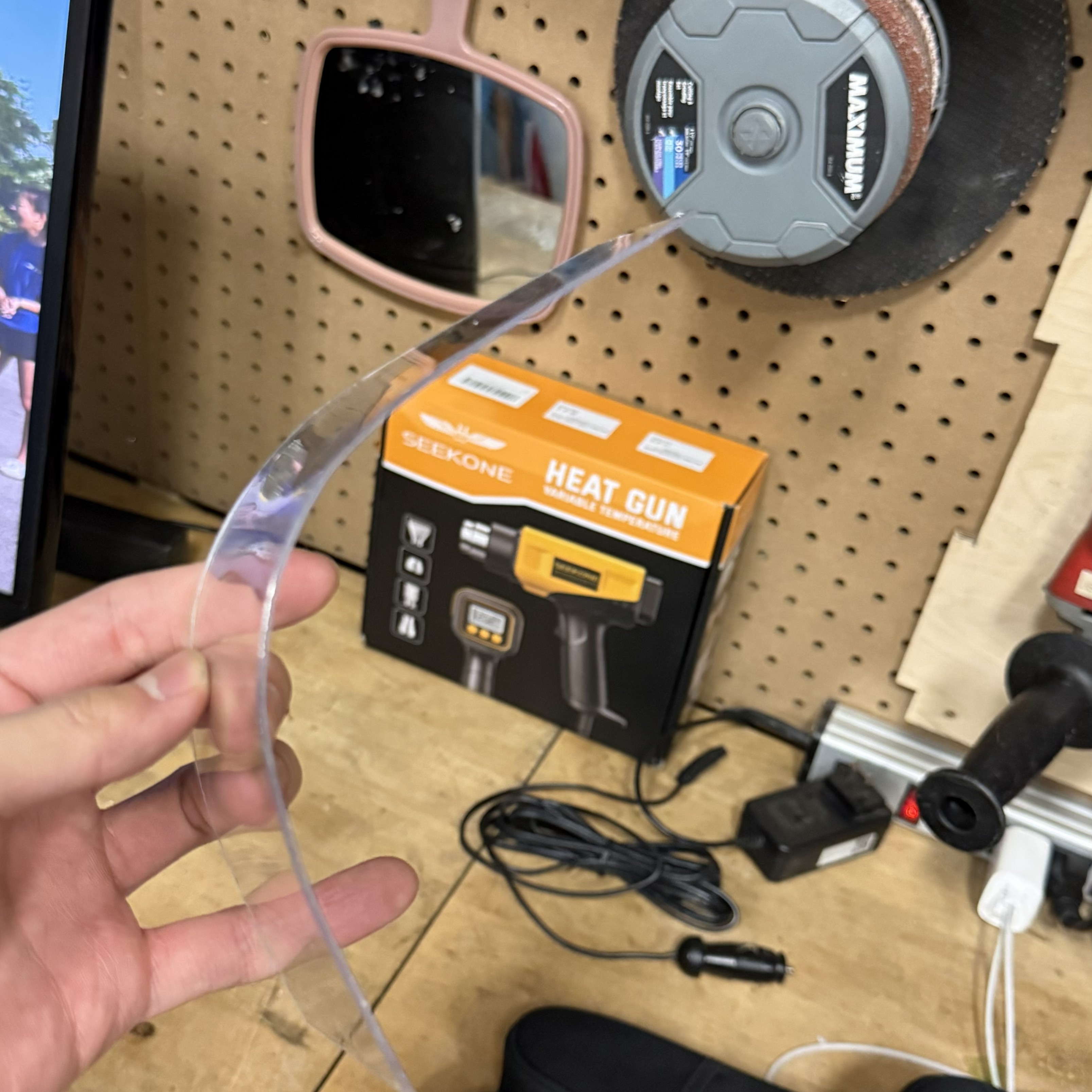 Diffusion fan close top-down view