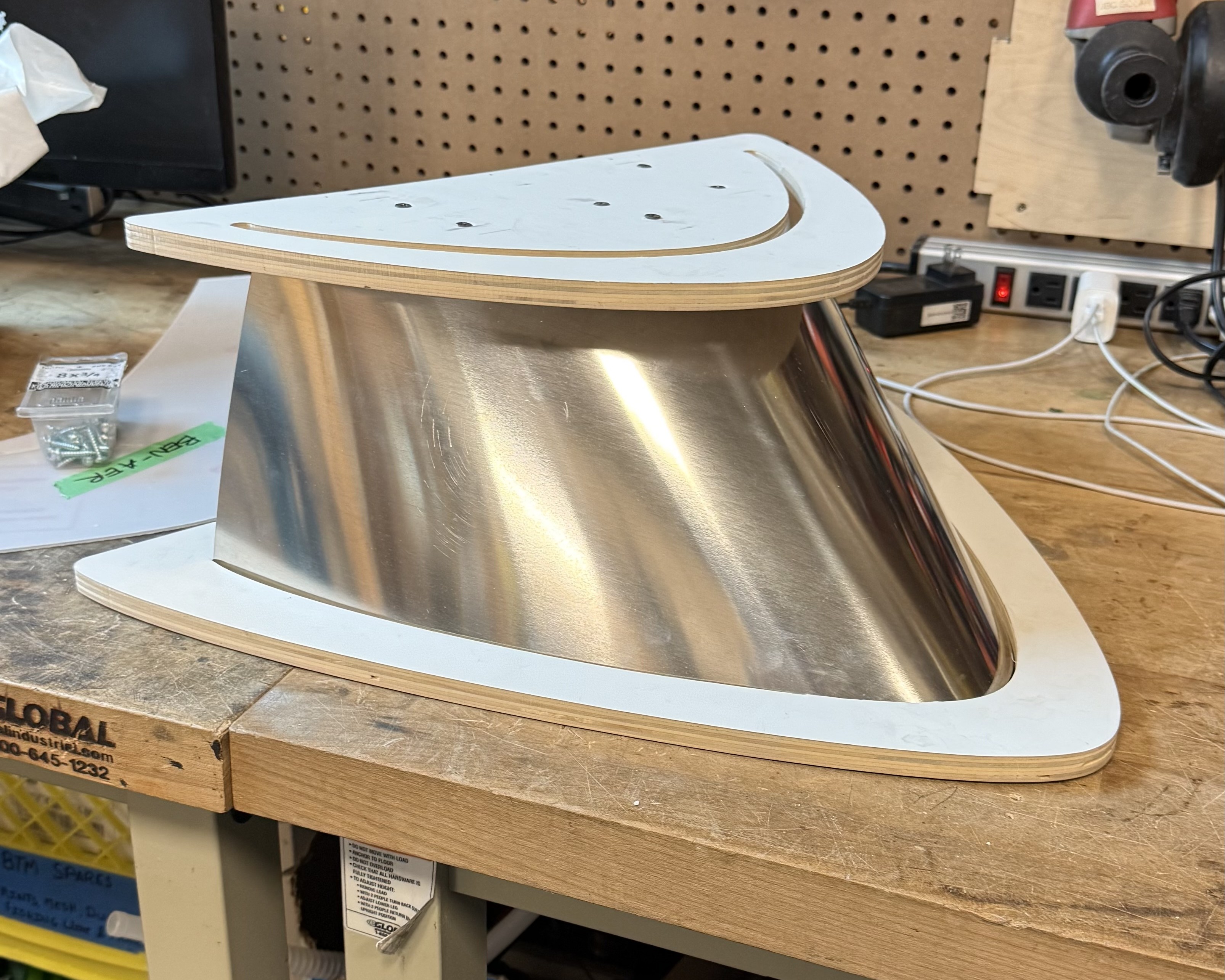 Brightside Practice Plug bottom view