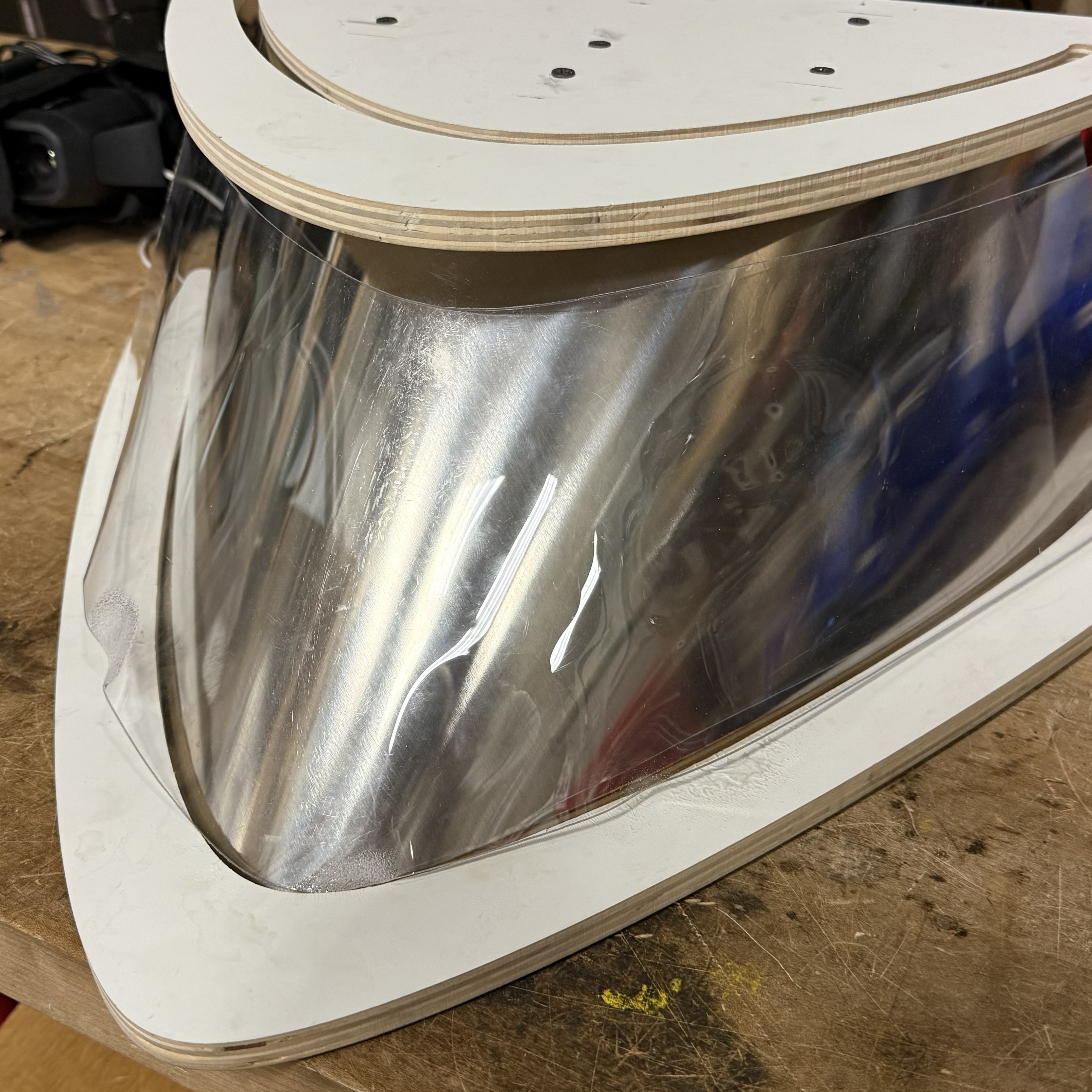 Back Frame front view