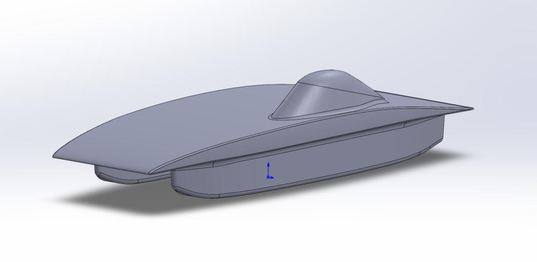 Isometric view of the EP9 base model